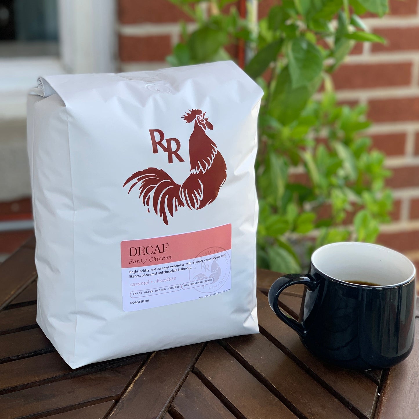 Sippd X Red Rooster Coffee Organic DECAF Funky Chicken