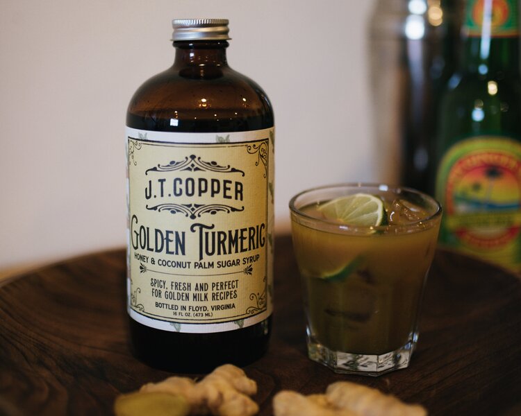 Golden Turmeric Syrup - 8oz