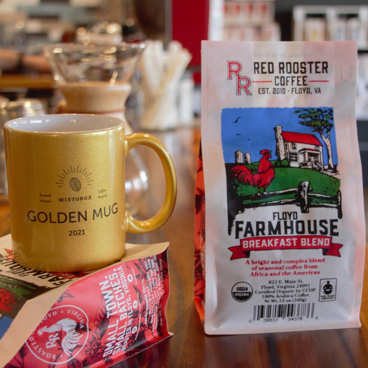 Sippd X Red Rooster Coffee Organic Floyd Farmhouse Breakfast Blend