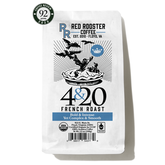 Sippd X Red Rooster Coffee Organic 4&20 French Roast