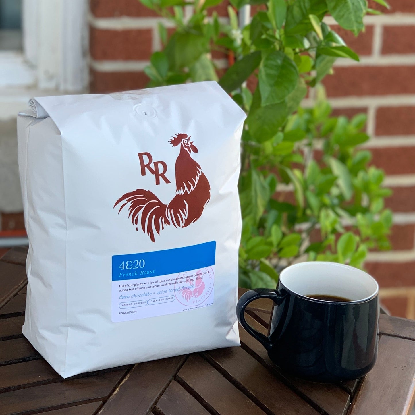Sippd X Red Rooster Coffee Organic 4&20 French Roast