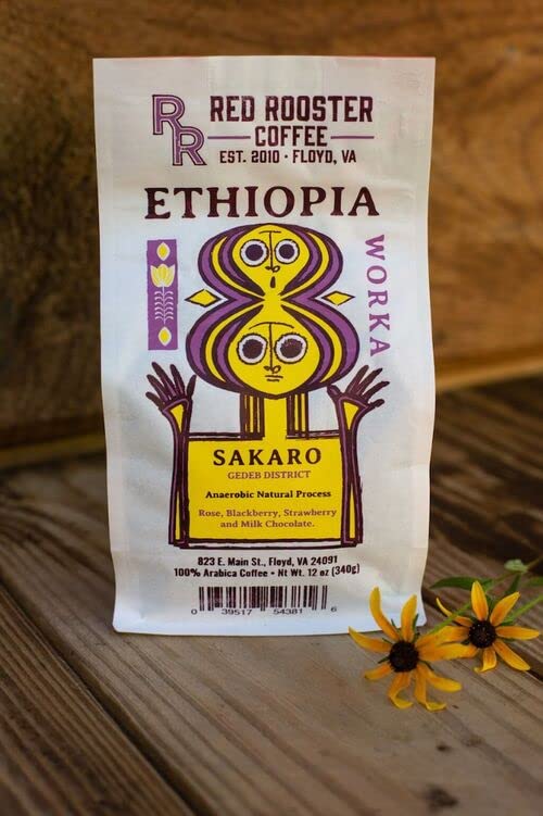 Sippd X Red Rooster Coffee Ethiopia Worka Sakaro Anaerobic Natural