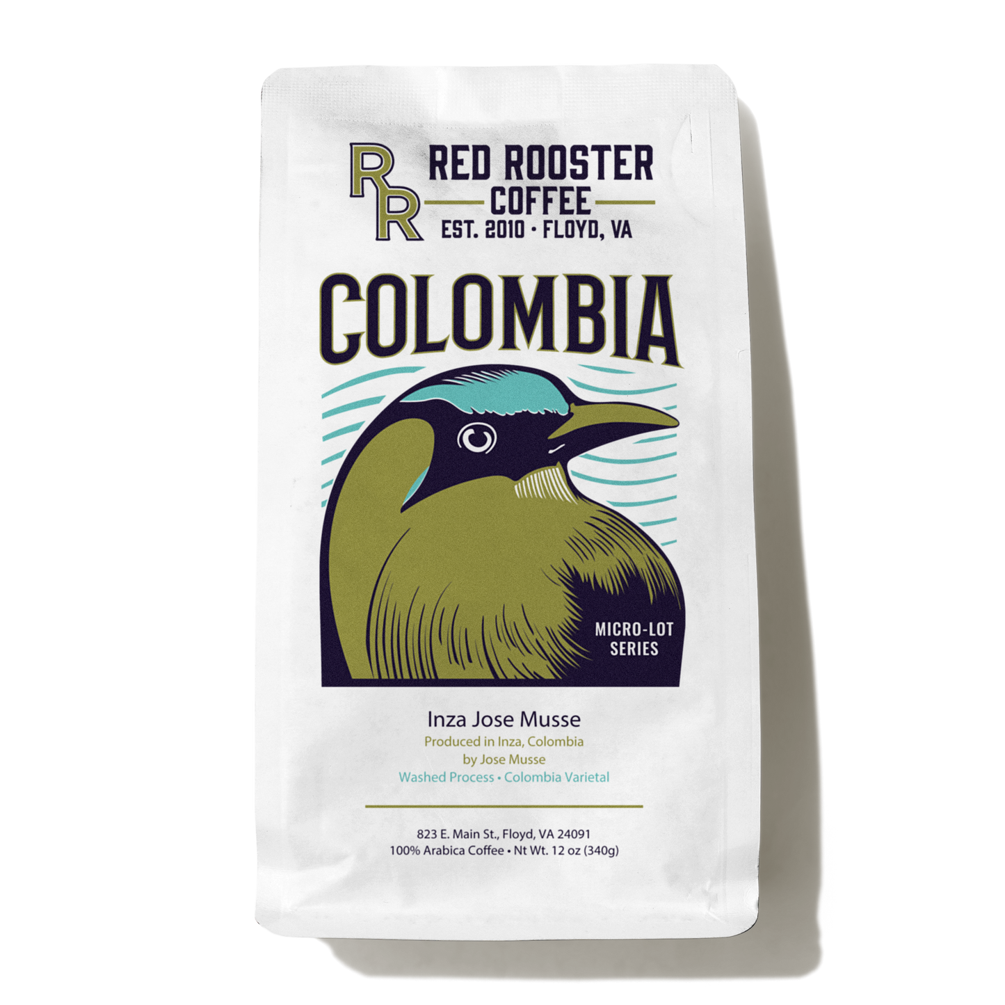 Sippd X Red Rooster Coffee Colombia Inza Jose Musse Washed