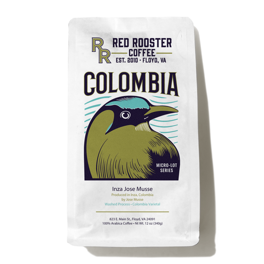 Sippd X Red Rooster Coffee Colombia Inza Jose Musse Washed