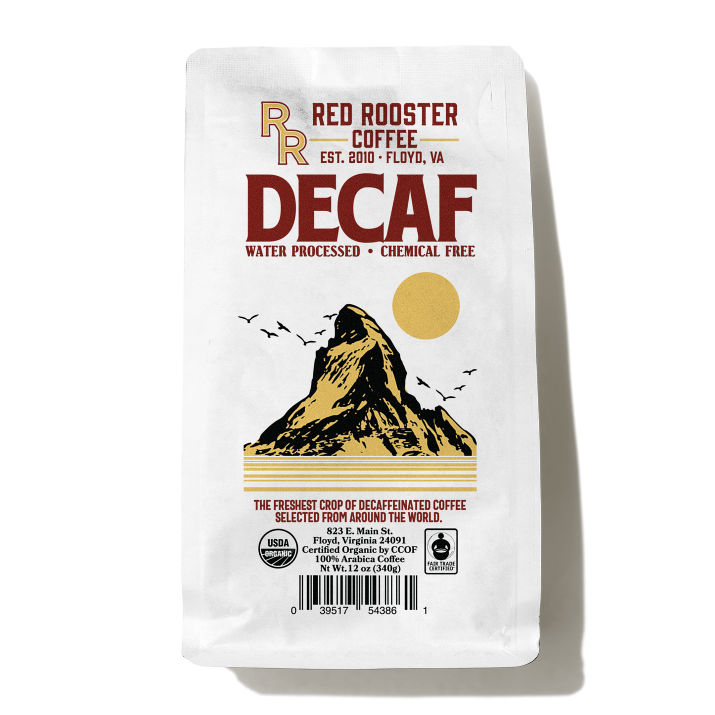 Sippd X Red Rooster Coffee Organic Decaf