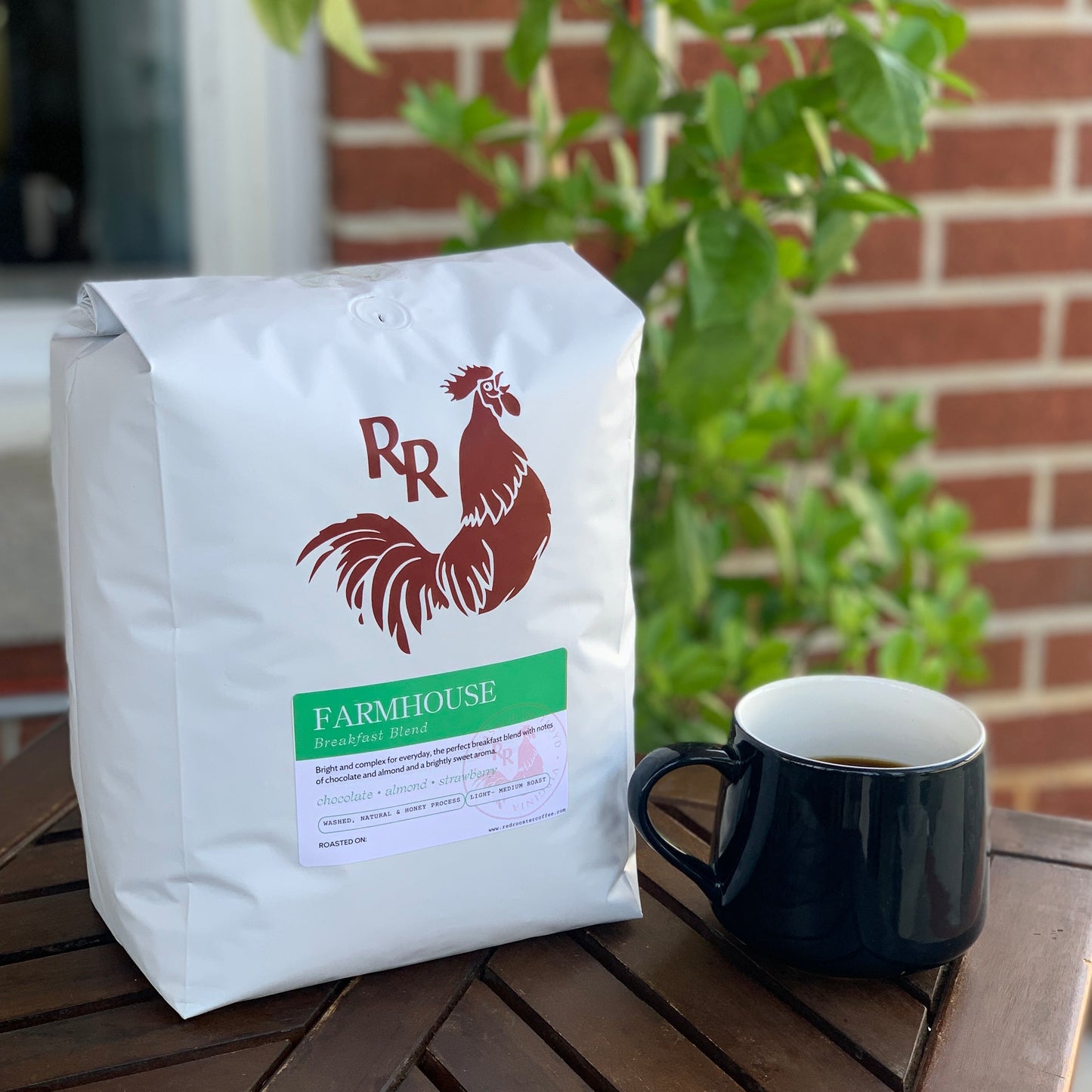 Sippd X Red Rooster Coffee Organic Floyd Farmhouse Breakfast Blend