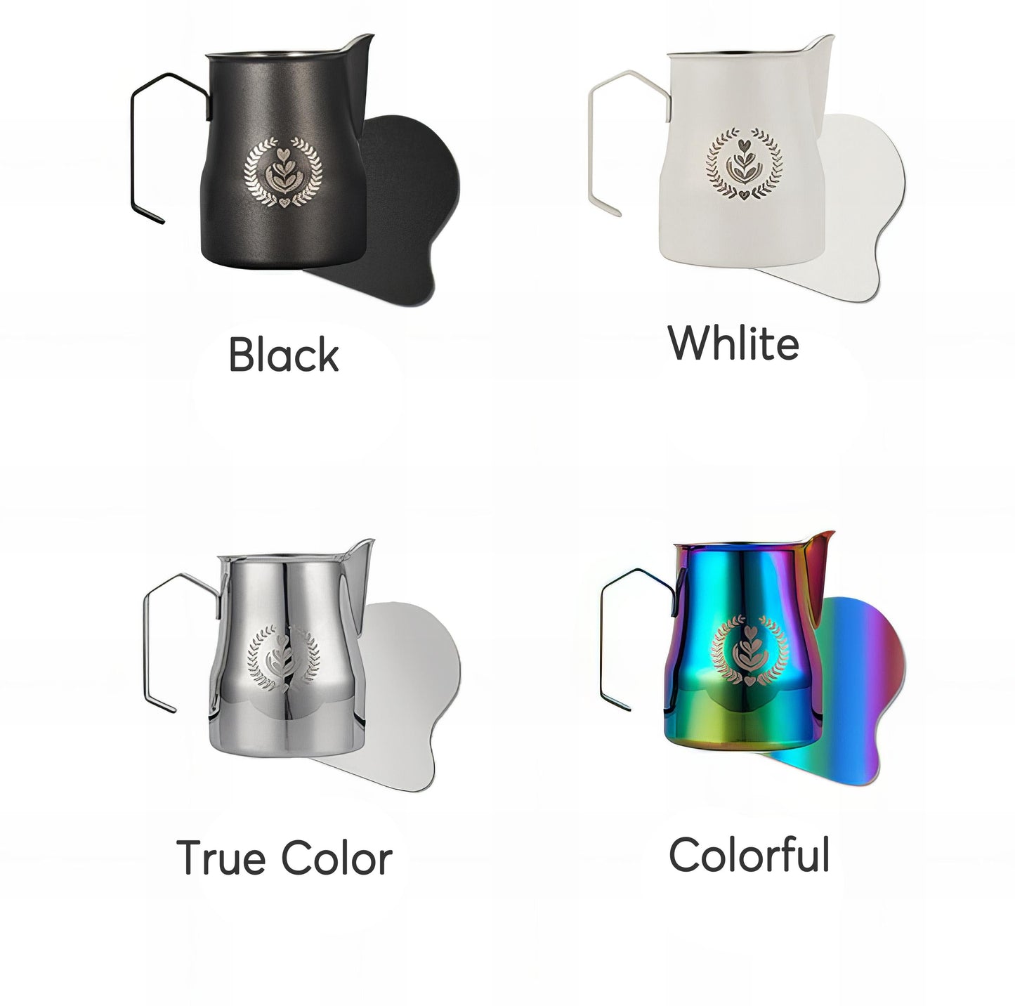 Non-Stick Latte Art Milk Pitcher for Cappuccino