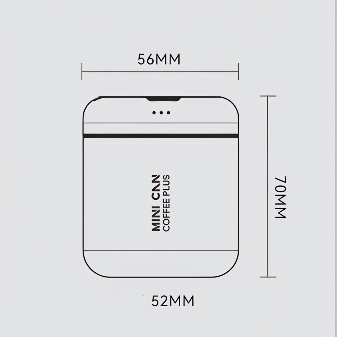 Portable Travel Coffee Bean Canister