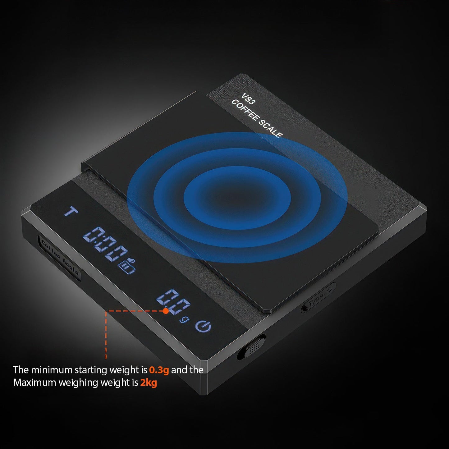 Black Warrior M2 Coffee Scale