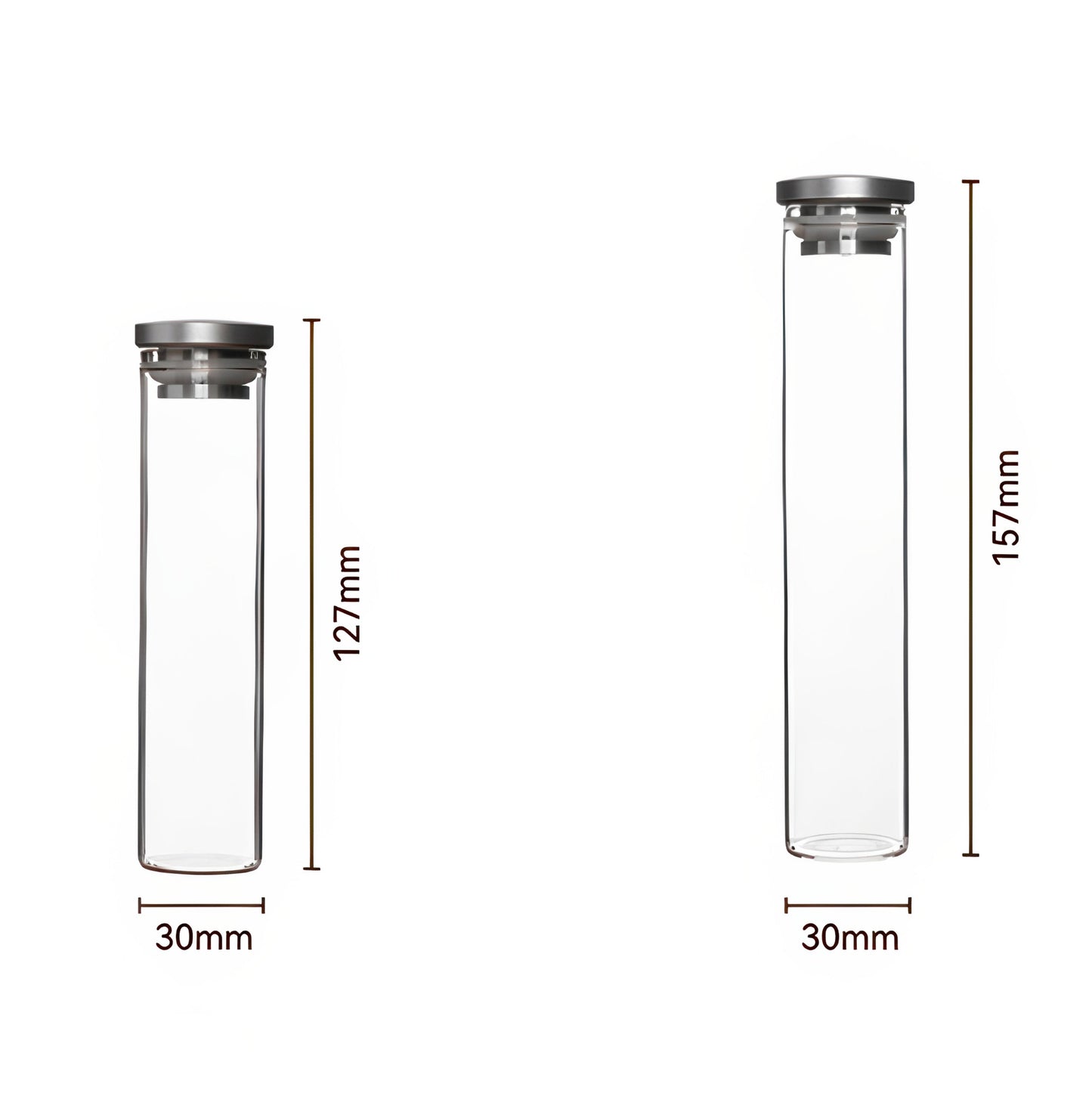 Coffee Bean Storage Bottle with One Way Valve