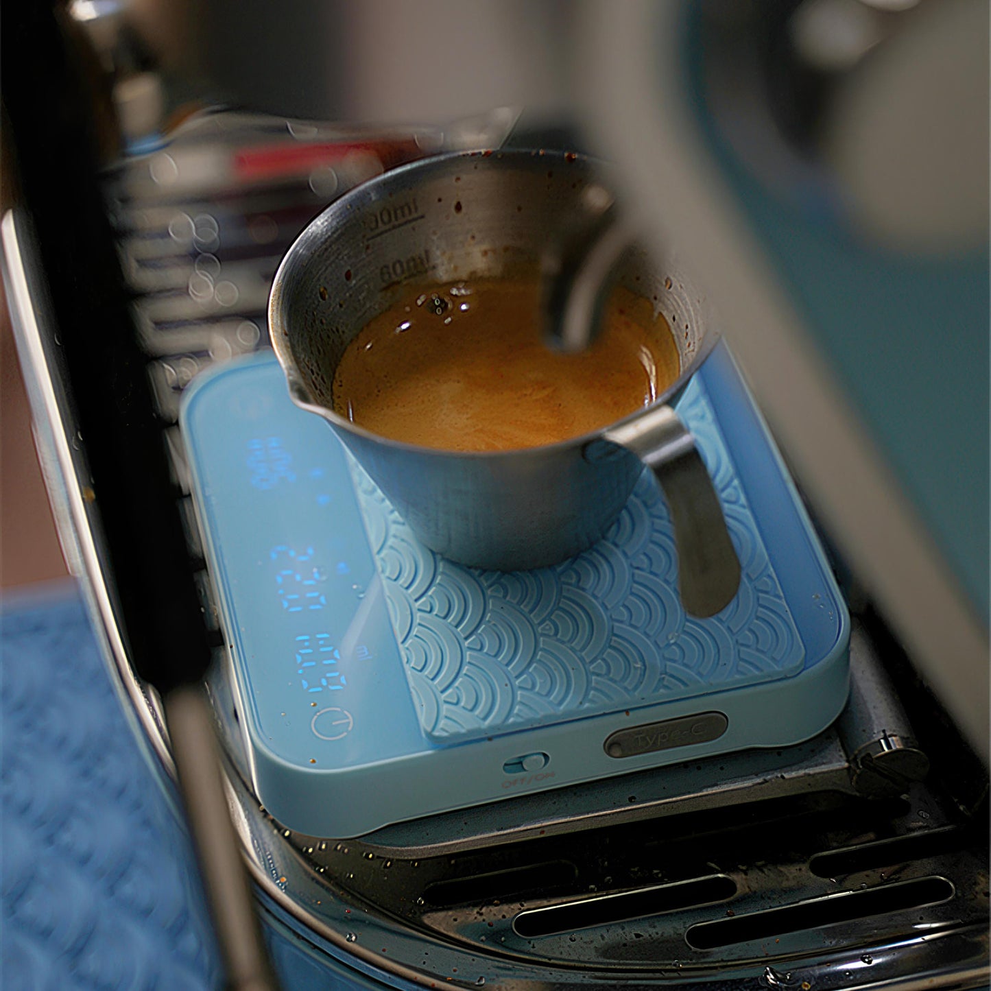 Rocket MiniPlus Coffee Scale - Timer & Ratio Calculator