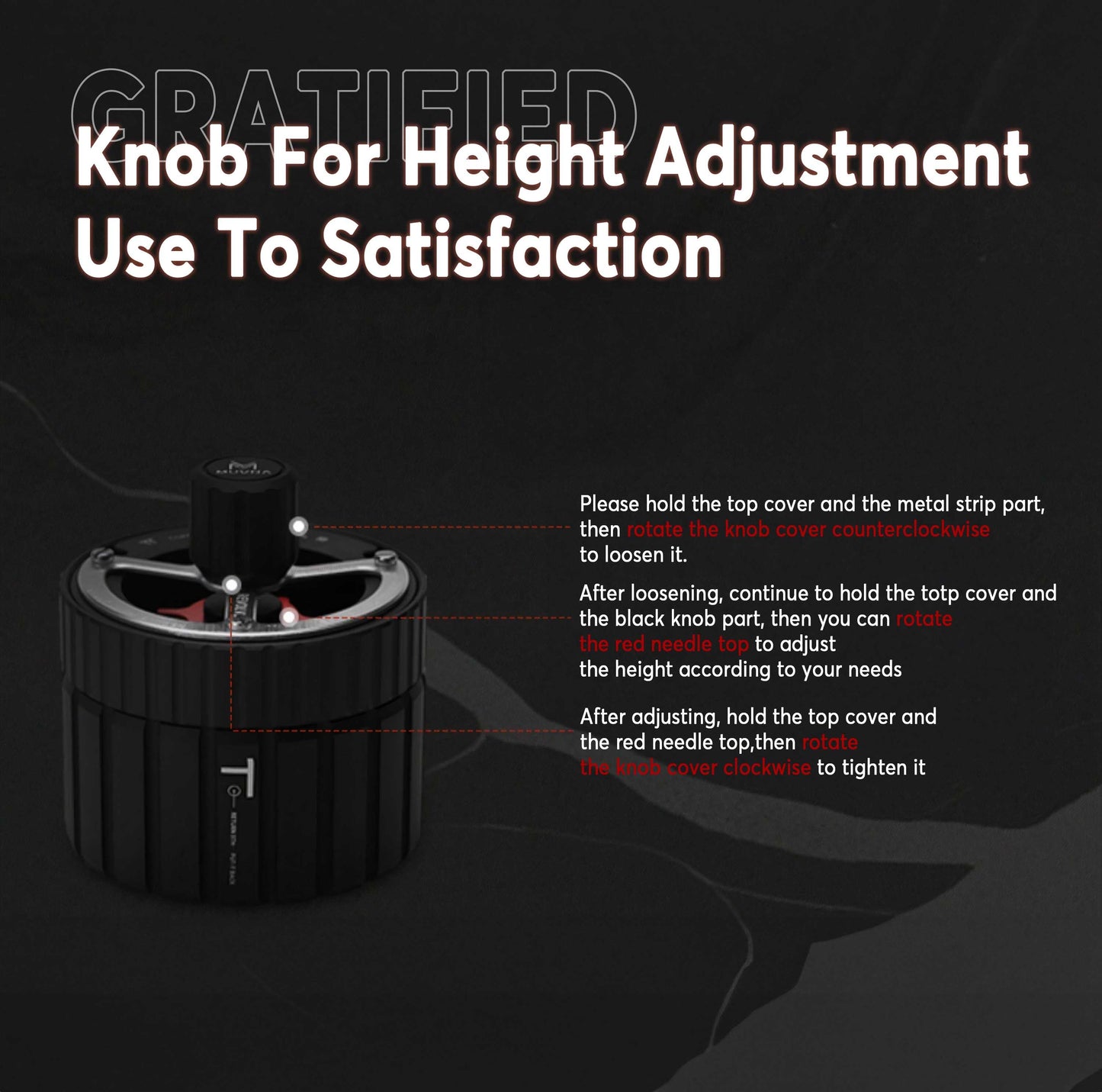 Pi-Shaped  WDT Espresso Tool