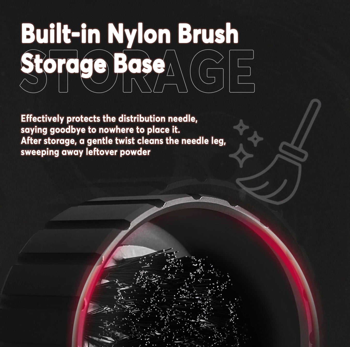 Pi-Shaped  WDT Espresso Tool