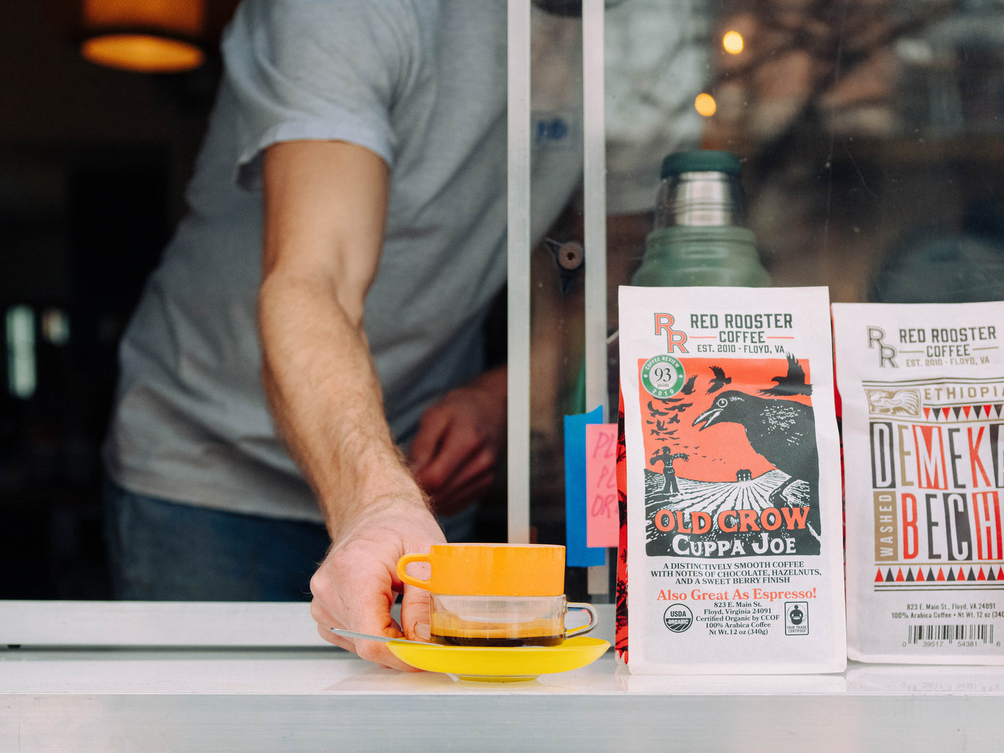 Sippd X Red Rooster Coffee Organic Old Crow Cuppa Joe