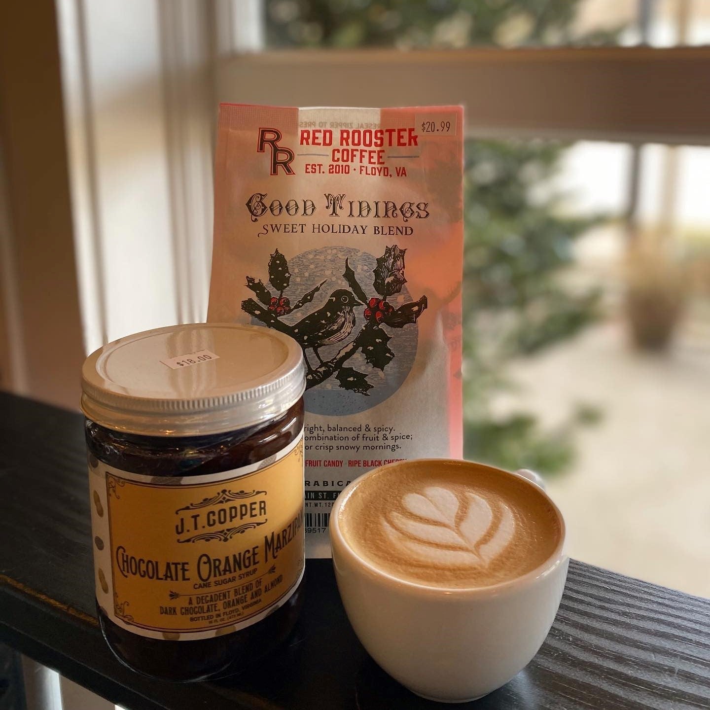 Chocolate Orange Marzipan Syrup