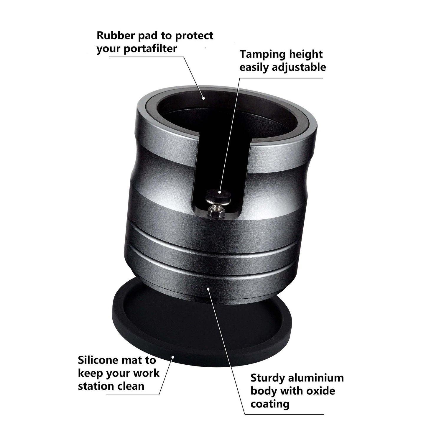 Stainless Steel Tamper Holder Station